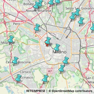 Mappa Via Angelo Michele Grancini, 20145 Milano MI, Italia (6.07824)