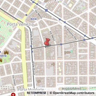Mappa Via Nino Bixio Angolo Via Kramer, 20129 Milano MI, Italia, 20129 Milano, Milano (Lombardia)