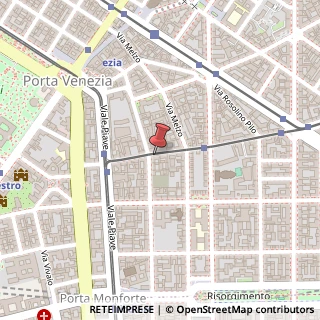 Mappa Via Nino Bixio, 12, 20129 Milano, Milano (Lombardia)