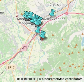 Mappa Via Revese, 36040 Brendola VI, Italia (3.34316)