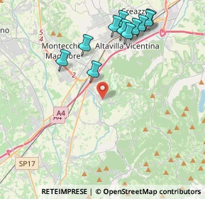 Mappa Via Revese, 36040 Brendola VI, Italia (4.54)