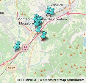 Mappa Via Revese, 36040 Brendola VI, Italia (3.07538)