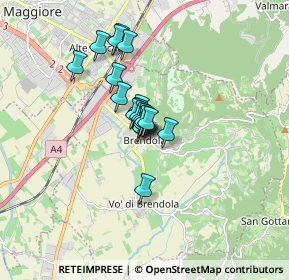 Mappa Via Revese, 36040 Brendola VI, Italia (0.9875)