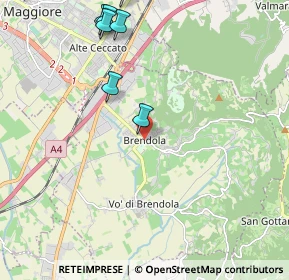 Mappa Via Revese, 36040 Brendola VI, Italia (3.23909)