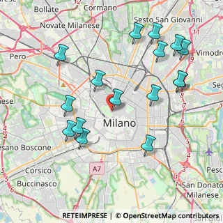 Mappa Largo Greppi, 20121 Milano MI, Italia (4.36188)