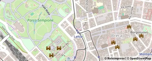 Mappa Milano