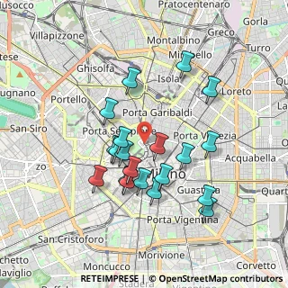 Mappa Largo Greppi, 20121 Milano MI, Italia (1.6305)