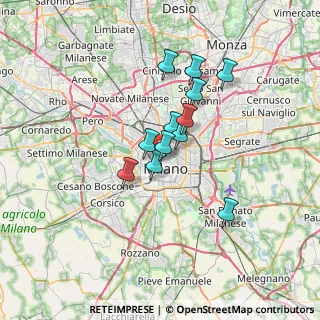 Mappa Largo Greppi, 20121 Milano MI, Italia (5.02833)