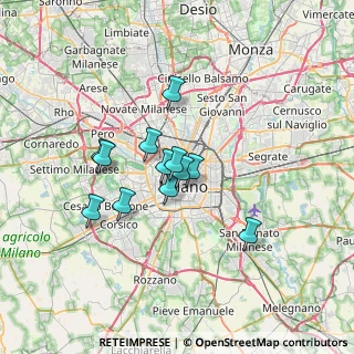 Mappa Largo Greppi, 20121 Milano MI, Italia (5.06333)