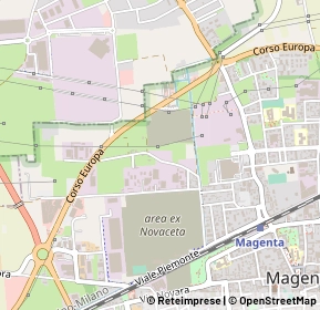 Mappa Strada del Roccolo, 20013 Magenta MI, Italia (0.25769)