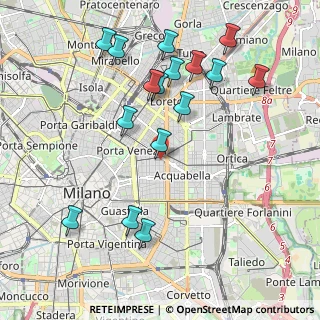 Mappa Via Castel Morrone, 20131 Milano MI, Italia (2.1775)