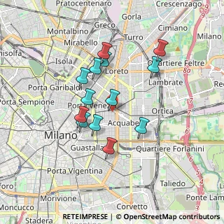 Mappa Via Castel Morrone, 20131 Milano MI, Italia (1.50231)