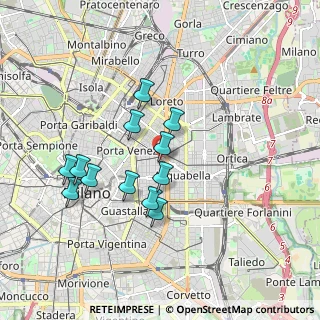 Mappa Via Castel Morrone, 20131 Milano MI, Italia (1.595)