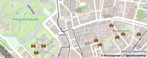 Mappa Milano
