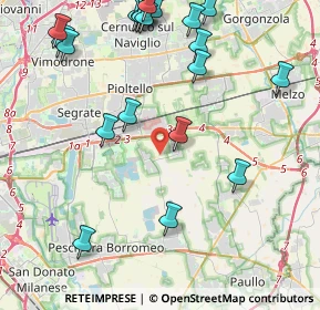 Mappa 20090 Rodano MI, Italia (5.22)