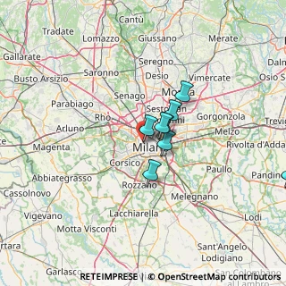 Mappa Via Vincenzo Monti, 20153 Milano MI, Italia (24.90154)