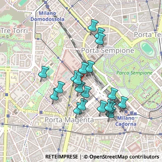 Mappa Largo 5º Alpini, 20145 Milano MI, Italia (0.4185)