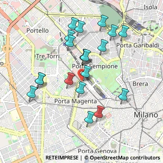 Mappa Largo 5º Alpini, 20145 Milano MI, Italia (0.947)