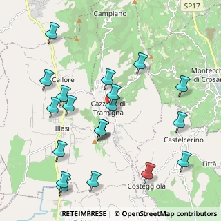 Mappa Via Dietro Piazza, 37030 Cazzano di Tramigna VR, Italia (2.258)