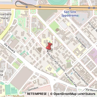 Mappa Via Privata Corno di Cavento,  12, 20148 Milano, Milano (Lombardia)