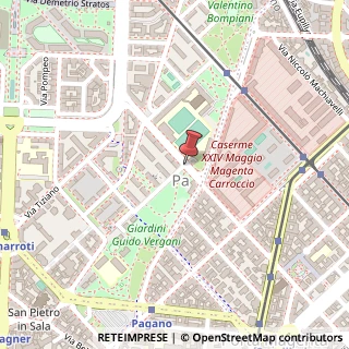 Mappa Via Gabriele Rossetti,  9, 20145 Milano, Milano (Lombardia)