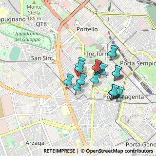 Mappa Via Previati, 20149 Milano MI, Italia (0.726)