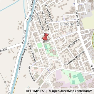 Mappa Via Beato Arnaldo, 52, 35010 Limena, Padova (Veneto)