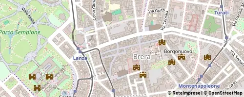 Mappa Milano
