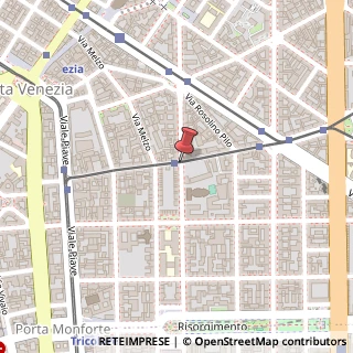 Mappa Via Nino Bixio,  29, 20129 Milano, Milano (Lombardia)