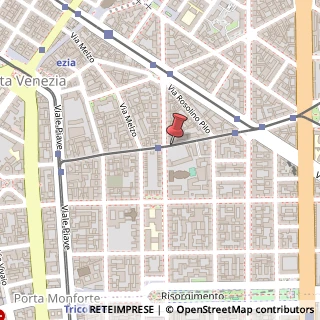 Mappa Via Nino Bixio, 30, 20129 Milano, Milano (Lombardia)