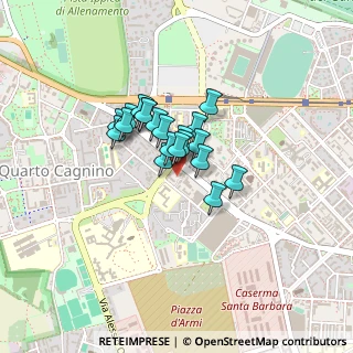 Mappa Via S. Giusto, 20153 Milano MI, Italia (0.2535)