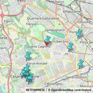 Mappa Via S. Giusto, 20153 Milano MI, Italia (3.0275)