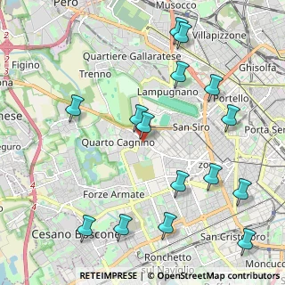 Mappa Via S. Giusto, 20153 Milano MI, Italia (2.50133)