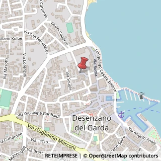 Mappa Via Scavi Romani, 3, 25015 Desenzano del Garda, Brescia (Lombardia)
