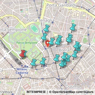 Mappa Via Rivoli, 20121 Milano MI, Italia (0.4715)