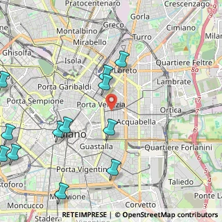 Mappa Via Nino Bixio, 20121 Milano MI, Italia (2.81667)
