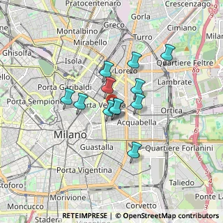 Mappa Via Nino Bixio, 20121 Milano MI, Italia (1.18917)