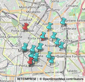 Mappa Via Nino Bixio, 20129 Milano MI, Italia (1.751)