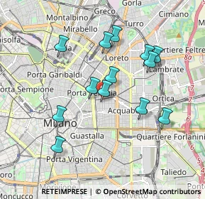 Mappa Via Nino Bixio, 20121 Milano MI, Italia (1.71308)