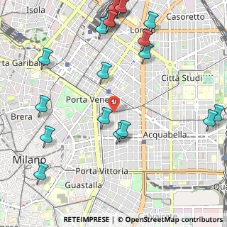 Mappa Via Nino Bixio, 20123 Milano MI, Italia (1.382)