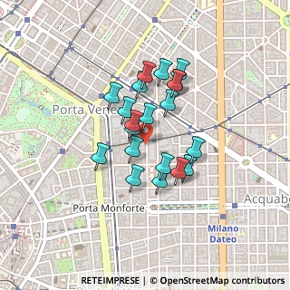 Mappa Via Nino Bixio, 20121 Milano MI, Italia (0.3225)