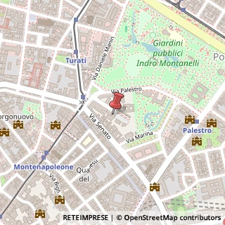 Mappa Piazzale Rodolfo Morandi, 2, 20121 Milano, Milano (Lombardia)