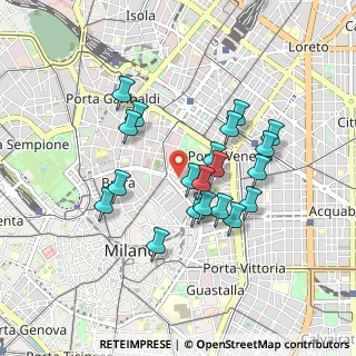 Mappa Via del Vecchio Politecnico, 20121 Milano MI, Italia (0.7725)