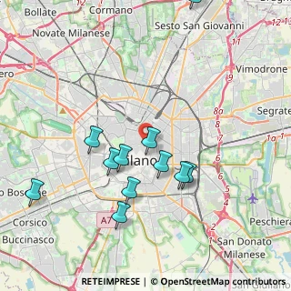 Mappa Via del Vecchio Politecnico, 20121 Milano MI, Italia (3.92909)