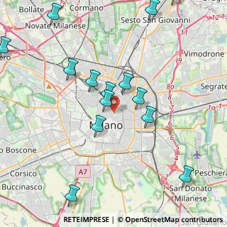 Mappa Via del Vecchio Politecnico, 20121 Milano MI, Italia (4.75286)