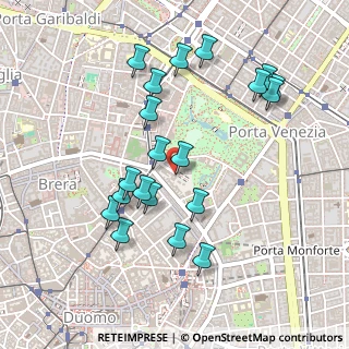 Mappa Piazzale Rodolfo Morandi, 20121 Milano MI, Italia (0.479)