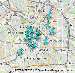 Mappa Via del Vecchio Politecnico, 20121 Milano MI, Italia (1.12125)