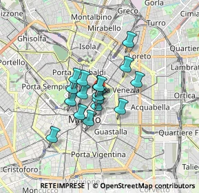 Mappa Via del Vecchio Politecnico, 20121 Milano MI, Italia (1.10294)