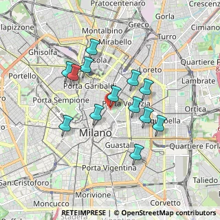 Mappa Via del Vecchio Politecnico, 20121 Milano MI, Italia (1.52615)