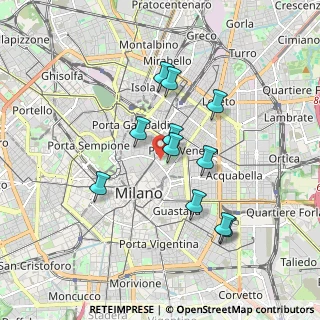 Mappa Via del Vecchio Politecnico, 20121 Milano MI, Italia (1.55727)